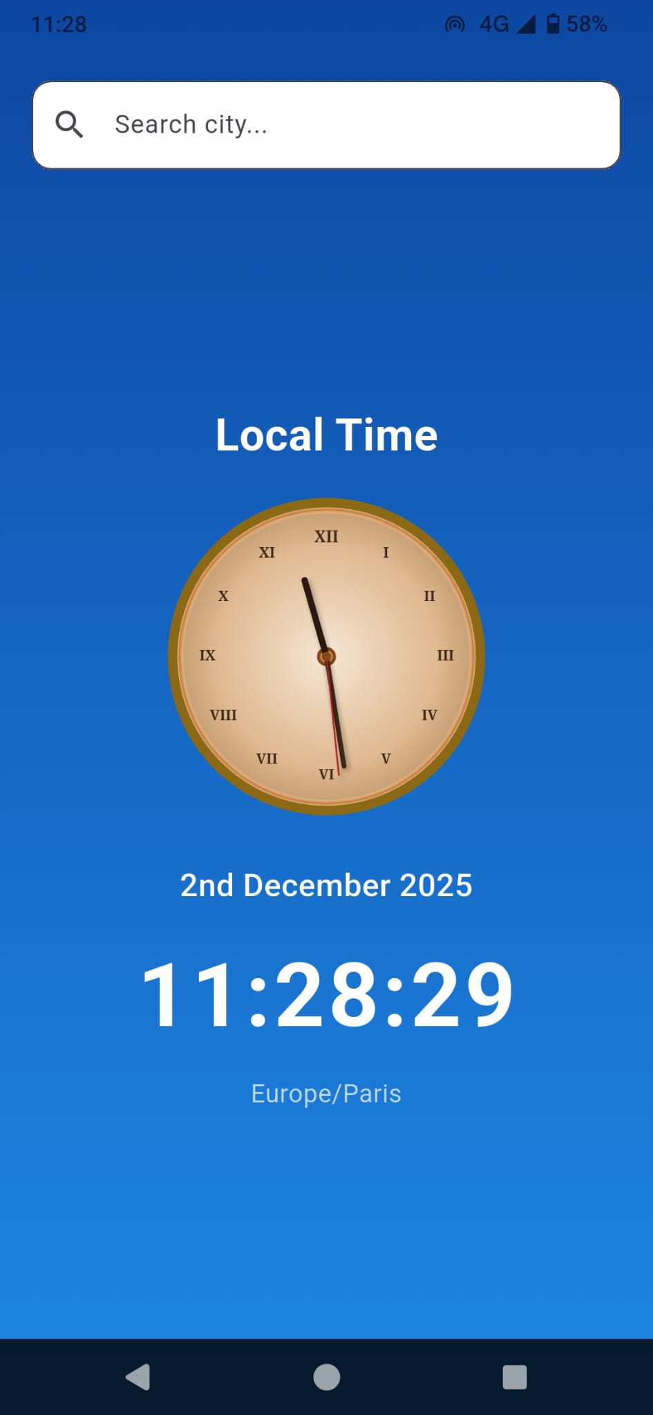 World Clock Icon